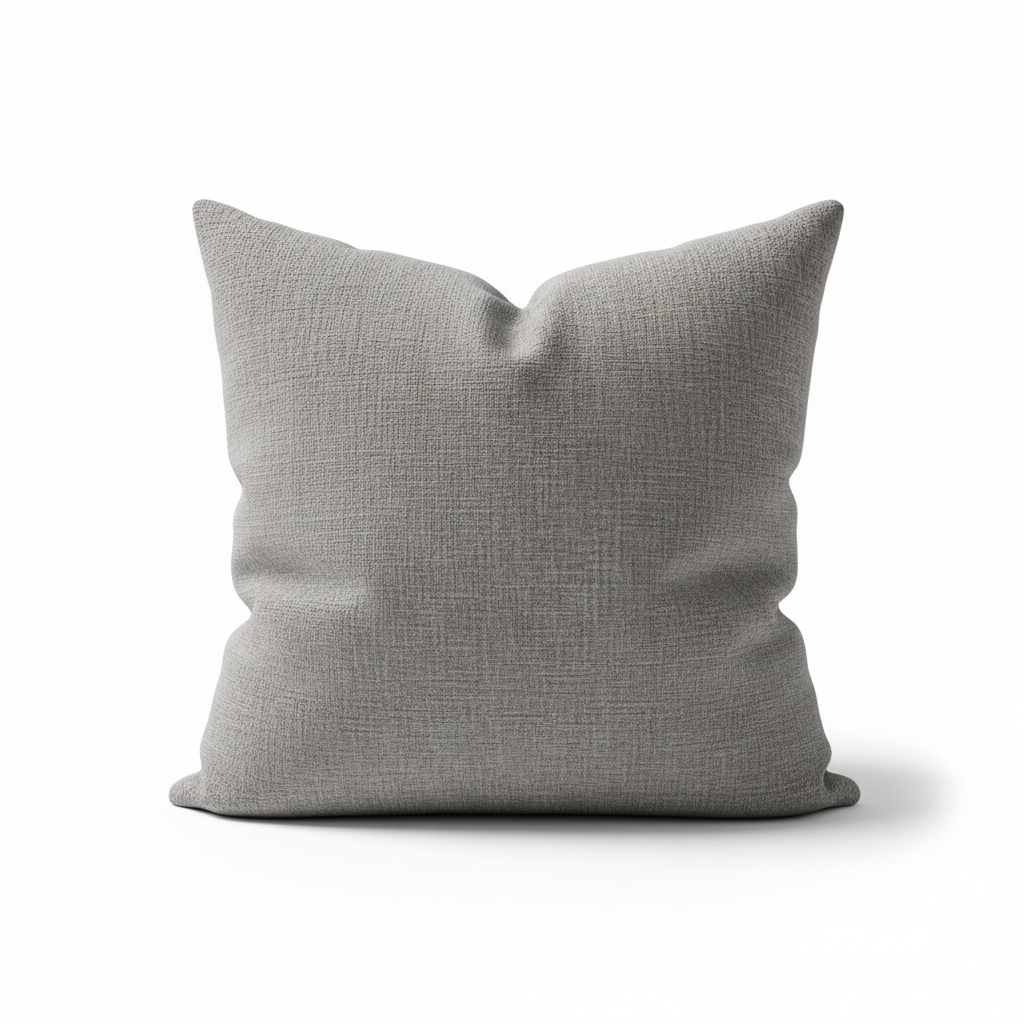 almohada gris